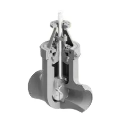 Parallel slide gate